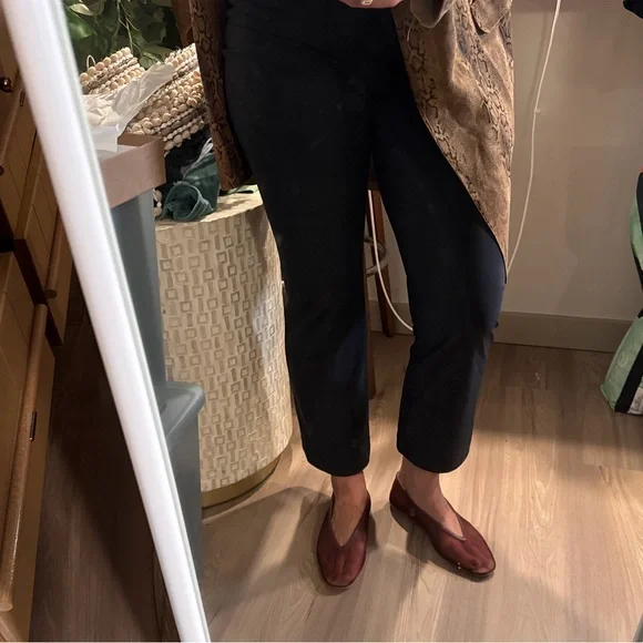 NIB Le Monde Beryl Luna Mesh and leather sole burgundy ballet flat shoes 39 - Picture 8 of 10